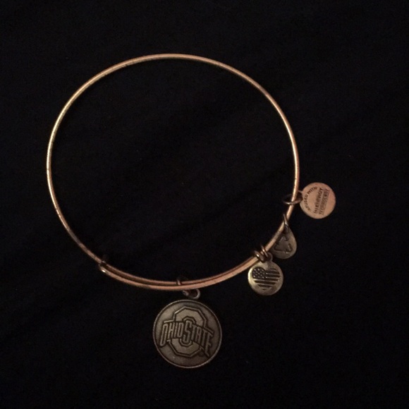 Alex and Ani Jewelry - Alex and Ani Gold Ohio State Bangle